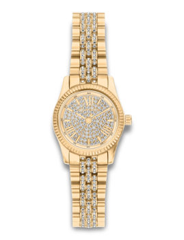 Michael Kors MK7575 – Elegant dameur i kompakt gulddesign