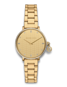 Michael Kors MK7572 – Elegant guldfarvet dameur med eksklusive detaljer