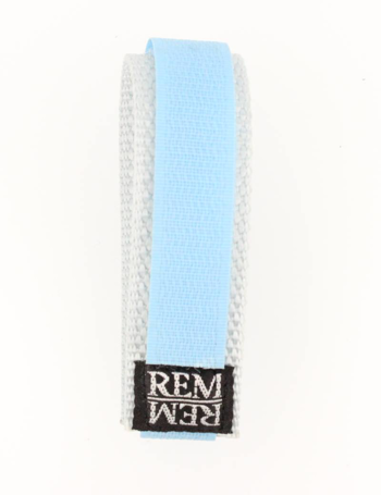 RemRem grå og lyseblå 16 mm velcro urrem, model 300801