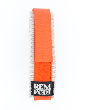 RemRem grå og orange 16 mm velcro urrem, model 301101