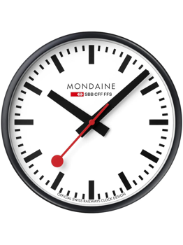 Model A990.CLOCK.12SBB, autoriseret forhandler Urskiven